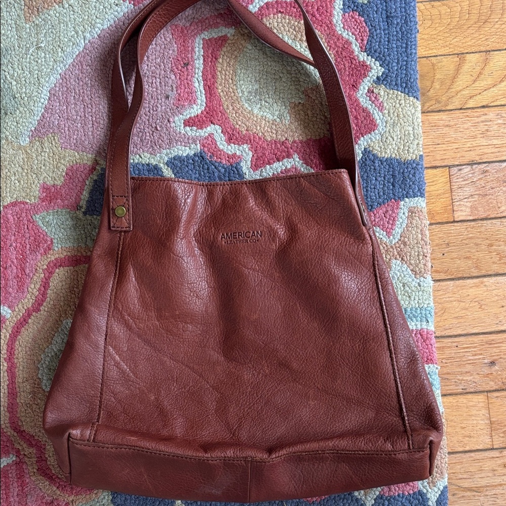 American Leather Co Brown Women's shoulder Bag